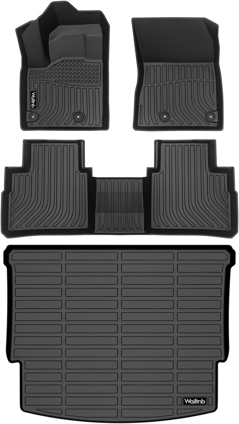 Wailtnb AllWeather Floor Mats & Cargo Liner Set Custom for