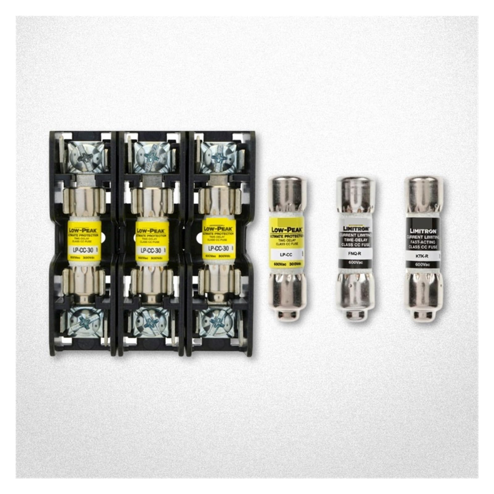 Fusible LP-CC-10 haute tension cartouche cylindrique 10,3 x 38,1 mm pour tableau électrique