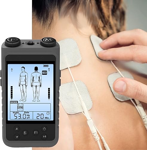 Miniatura 8 de Unidad TENS Estimulador muscular para ciática y alivio del dolor de espalda, máquina TENS para alivio del dolor de parto, estimulador electrónico