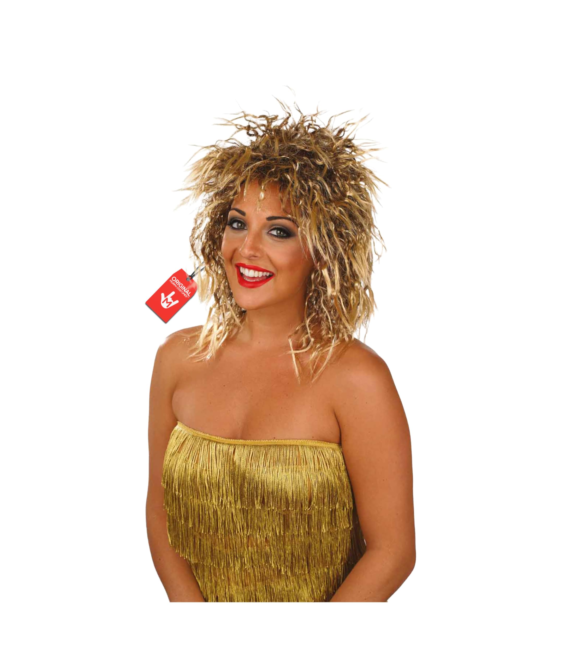 Perruque Chanteuse Femme Fun Shack Déguisement Carnaval Taille Unique - 4