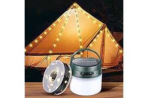 Solar Camping Lantern and String Lights: Your Ultimate Night Illumination