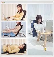 Vista 7 de Jarler Silla de cama con soporte para respaldo de cama, respaldo ajustable, asiento de lectura, soporte de 6 grados para sentarse en la playa