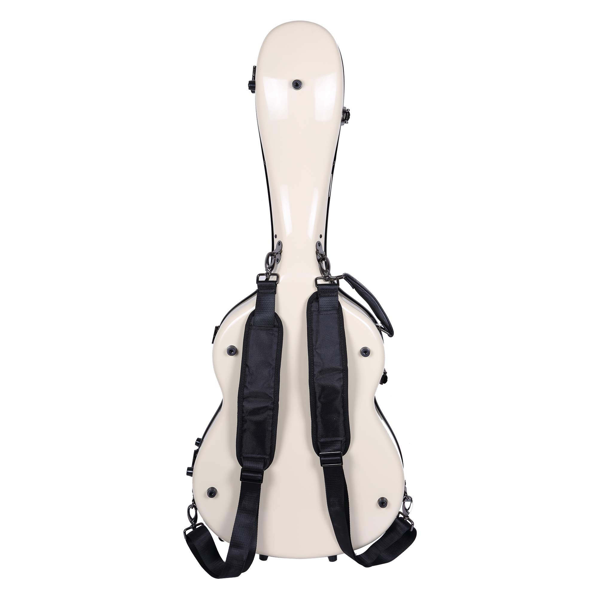 Crossrock CRW500 Basic Series Classical Guitar Case,Multi—ply Wooden Case in legno nero