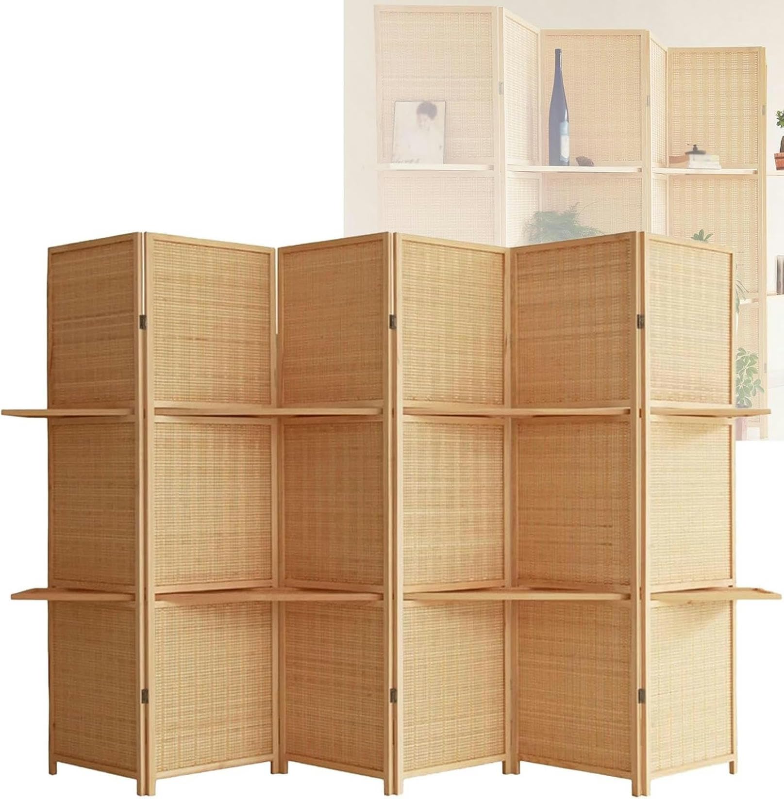 Écran de séparation de pièce à panneaux modulables pour salon de thé et restaurant