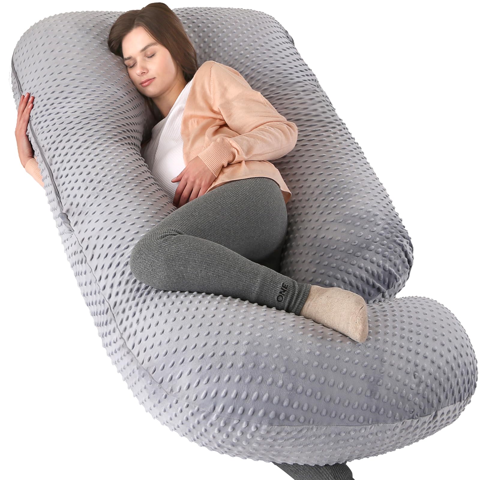 Elover 57 U-Shaped Full Body Pillow