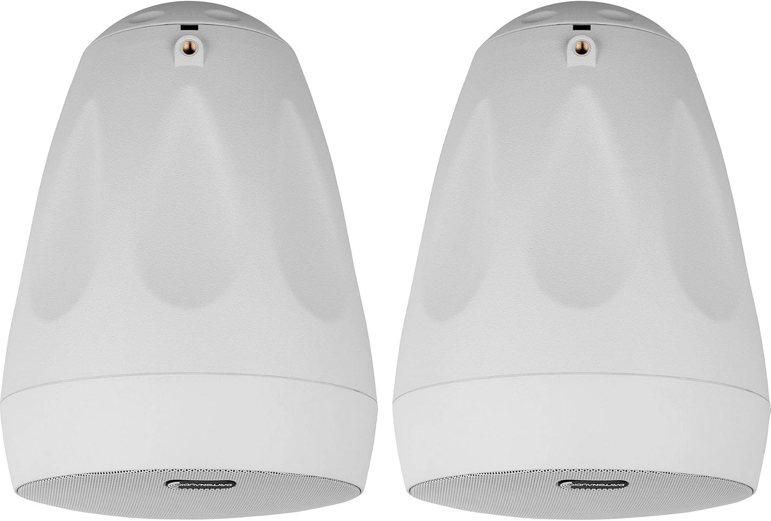 Dayton Audio WP65BTW 6-1/2" IP66 Indoor/Outdoor Pendant Speaker Pair 70V/100V 8 Ohm White