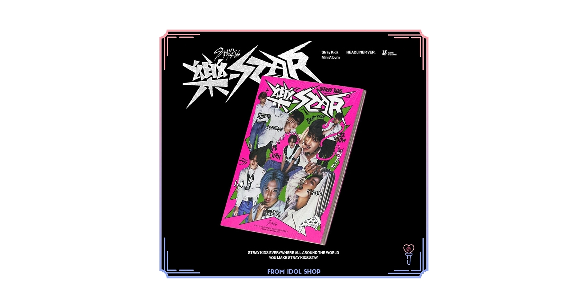 Amazon.com: Stray Kids 樂-STAR ROCK-STAR 8th Mini Album CD+