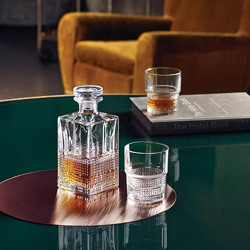 Miniatura 11 de Bormioli Rocco Novecento Barware DOF - Juego de 4 unidades, 12.5 onzas, transparente, diseño vintage, fabricado en Italia.