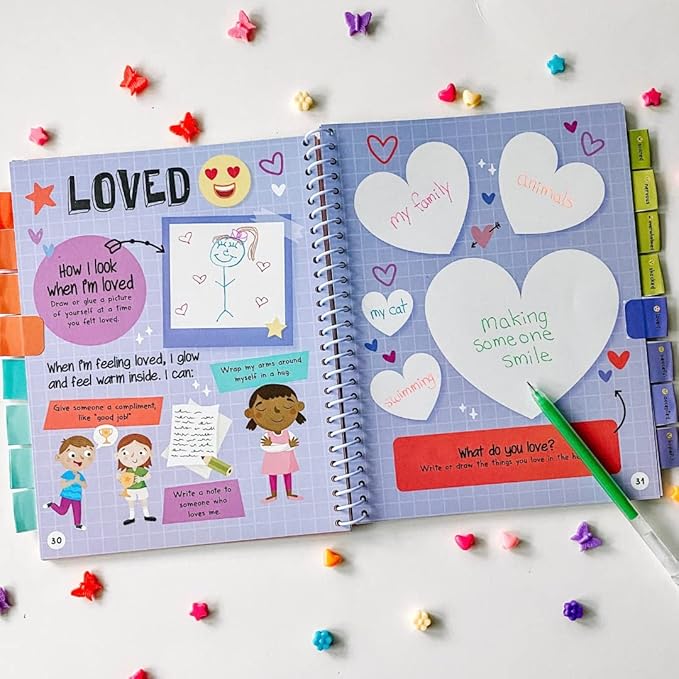 Diario Express Your Feelings hand2mind Multicolor para Niños miniatura 7
