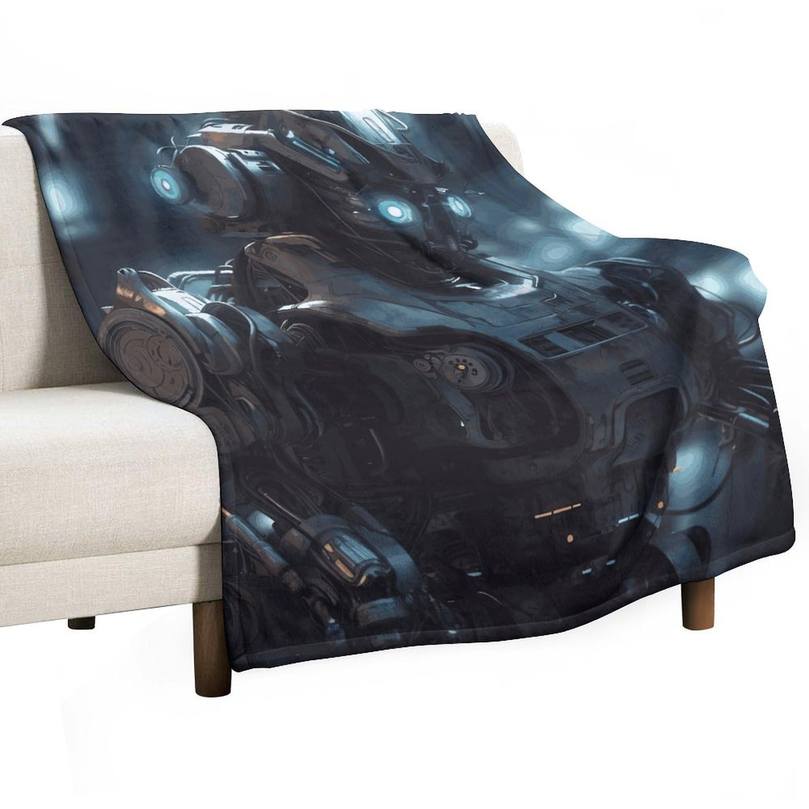 Couverture polaire cocooning : le plaid canapé ultra doux pour vos soirées