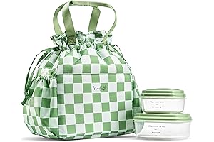 Fit & Fresh Lunch Kit: Stylish, Insulated Lunch Bag for Women