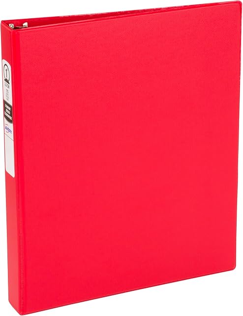 Economy Binders with Round Rings, Holds 8-1/2" x 11" Paper