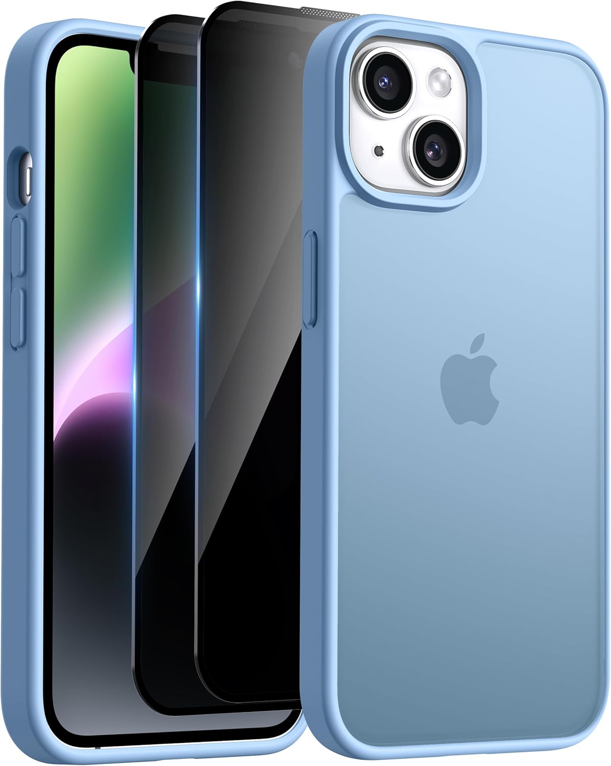 HeIssitot Matt Handyhülle für iPhone 13/iPhone 14 Hülle