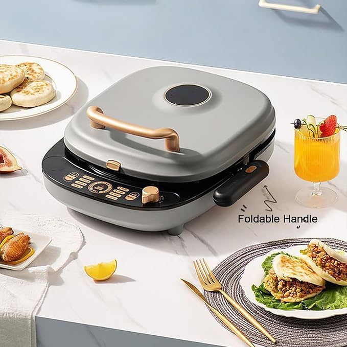 Sartén Eléctrico Doble Cara Antiadherente 1500W 220V miniatura 2