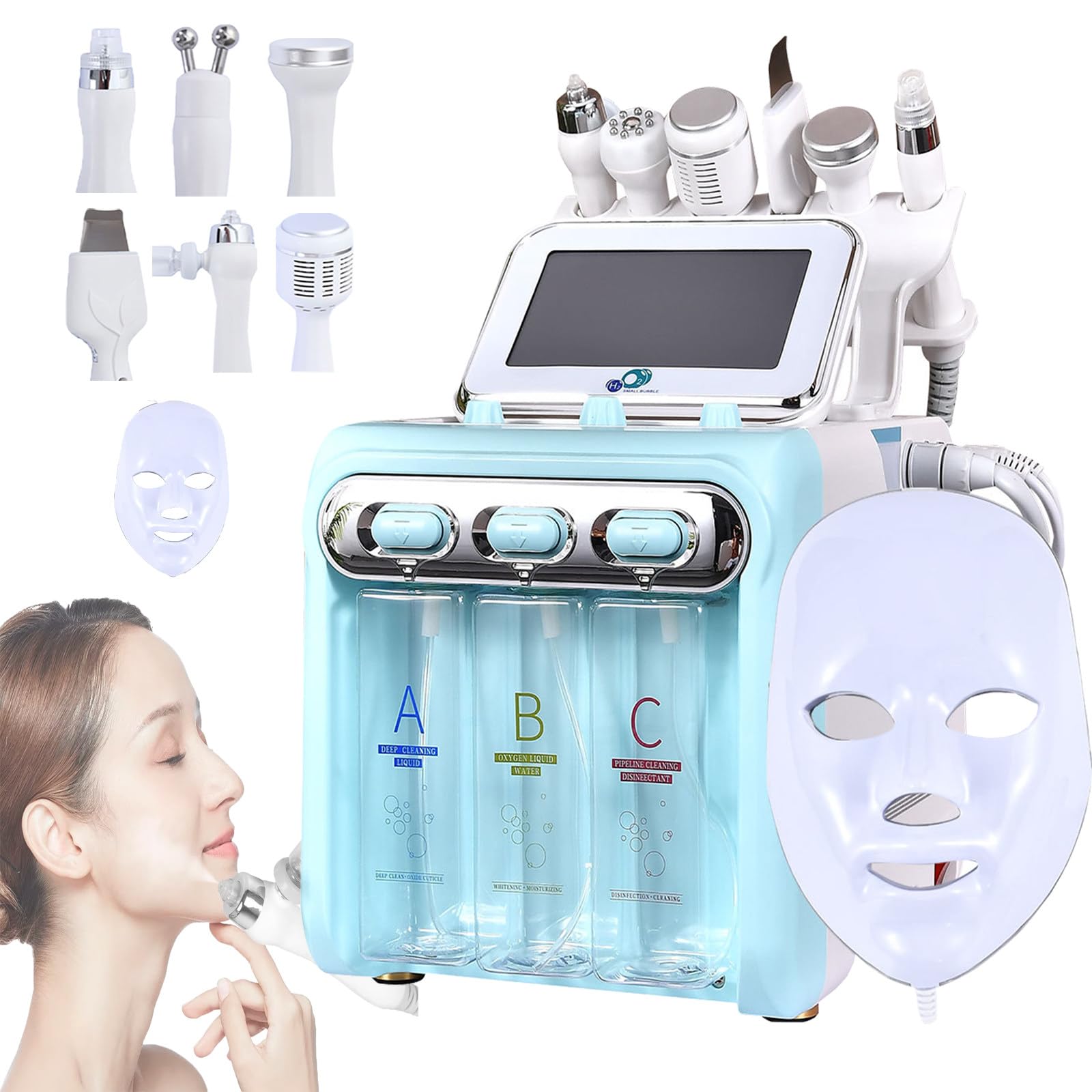 Macchina Professionale Hydra-Facial 7-In-1 Per Il Ringiovanimento Cutaneo B
