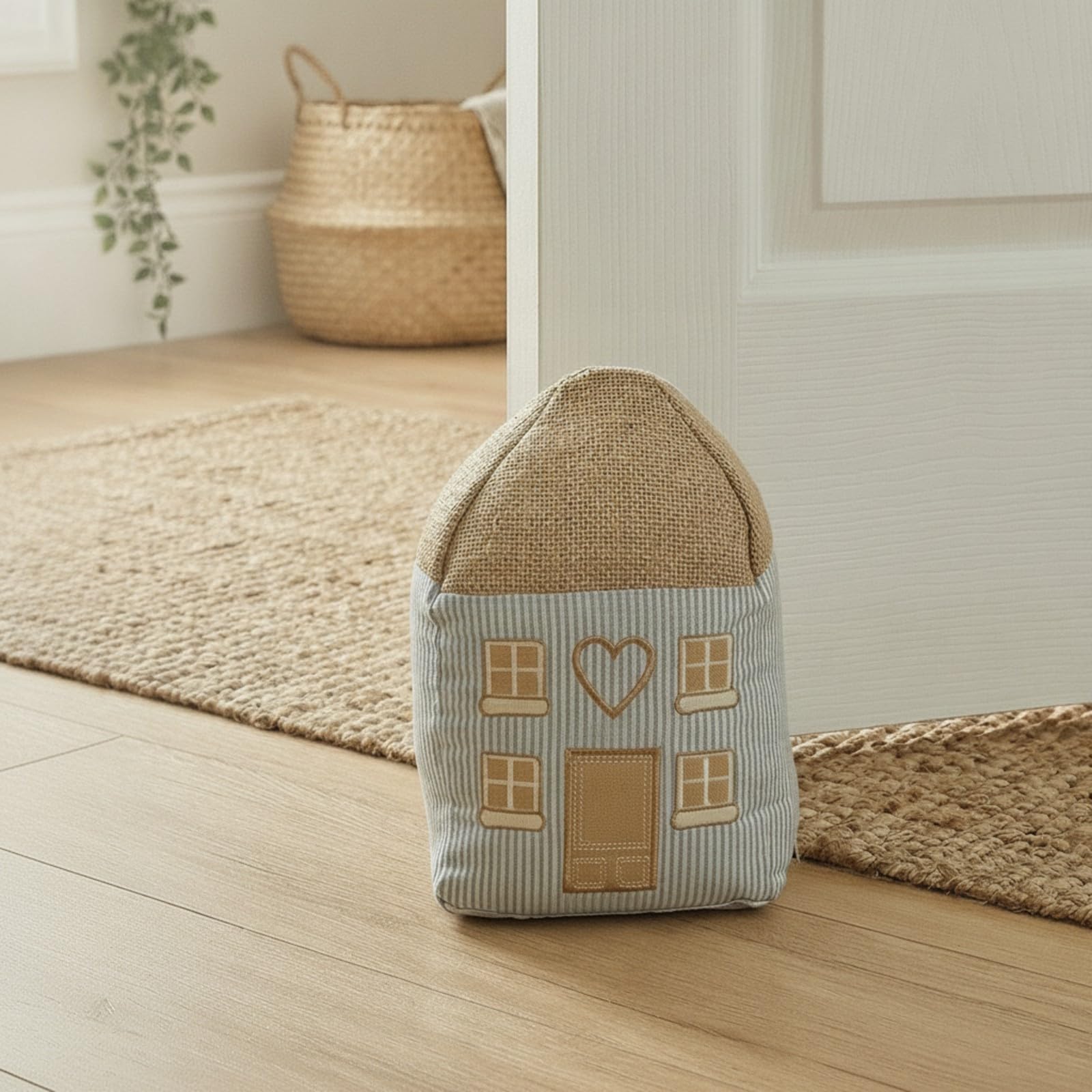 rockible Calza corativa para Puerta Pesado | Tope Puerta con Forma Casa, Compacto, Puertas Tela, para Salón