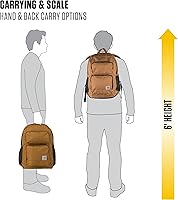 Amazon.com: Carhartt 27L Classic Single-Compartment Backpack