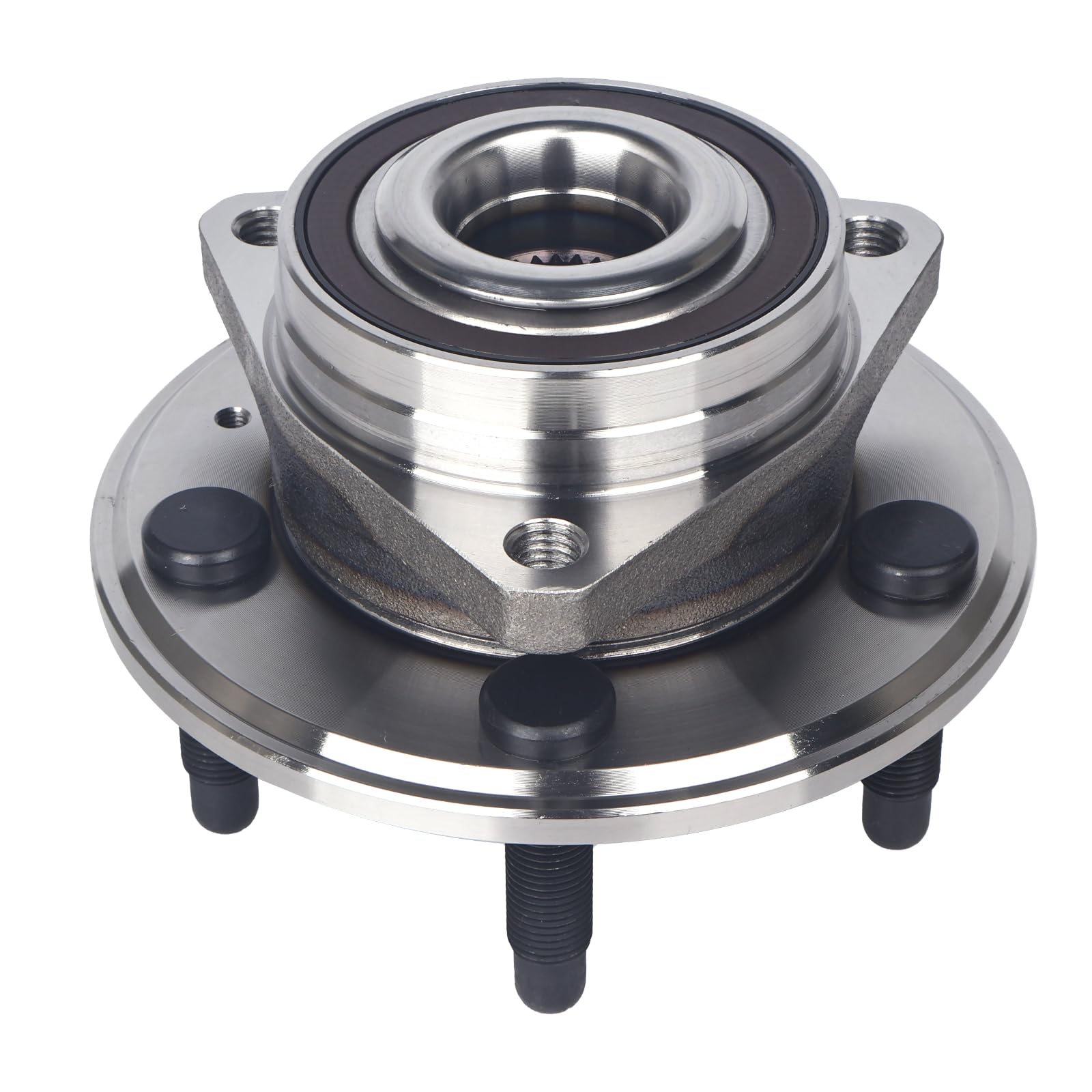 Autoround 513288 Front or Rear Wheel Bearing Hub Assembly Compatible with Chevy Malibu/Impala/Equinox, GMC Terrain, Cadillac CTS/XTS, Buick Regal/Lacrosse, Saab 9-5, 5 Lugs w/ABS