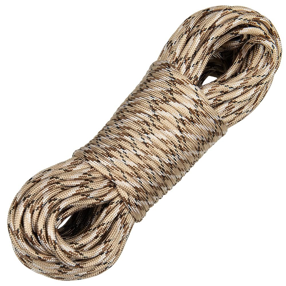 West Coast Paracord 50 FT & 100 FT Hanks of Type III 550 Paracord – Utility Cord for DIY, Crafting, Camping, Hiking, & More!