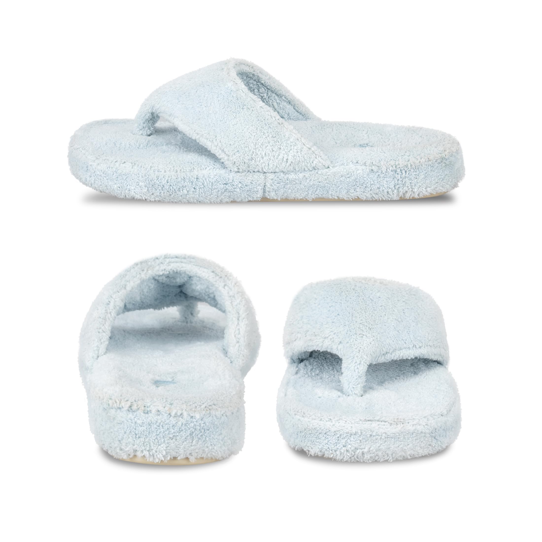 Acorn Women's Spa Thong With Premium Memory Foam PantuflasMujer