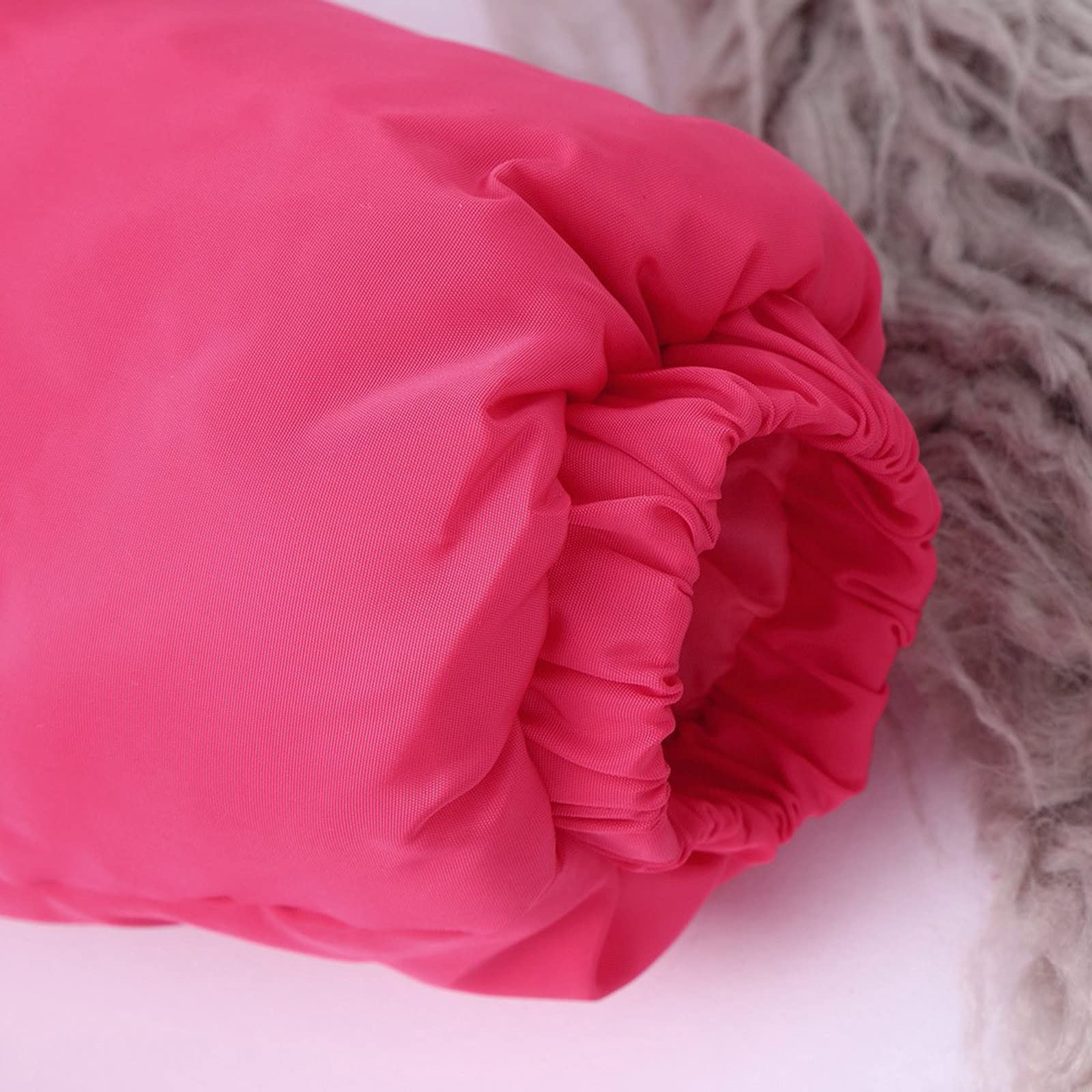 Generisch 2025 - Ropa de abrigo con chaqueta para bebé, traje de nieve cálido, mono, mameluco, abrigo, chaqueta, guantes impermeables para niños, rojo, 12-18 meses