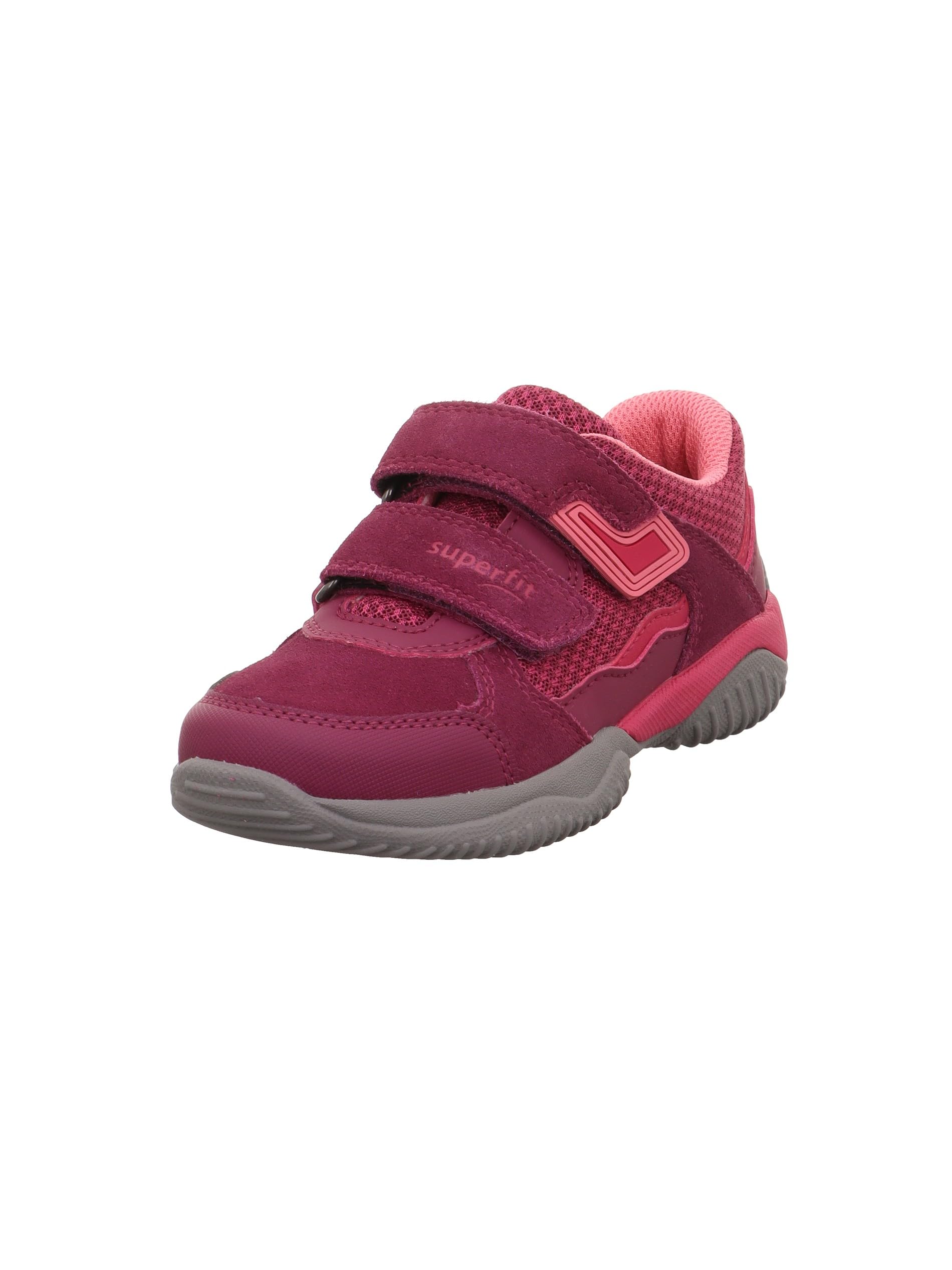 Superfit Girl's Storm Sneaker, Rot/ROSA 5000