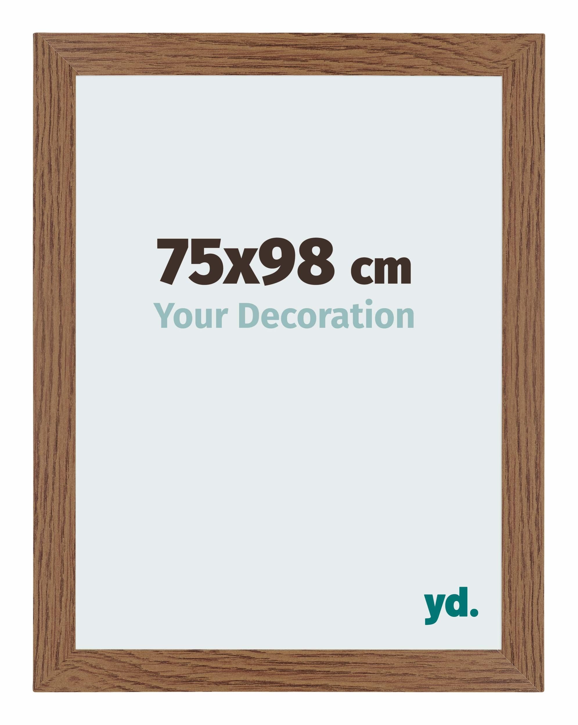 Yd. Oak Rustic Your Decoration - Puzzle Frame 75X98 - Puzzle Frame 1500-2000 Pieces - Mdf Photoframe - Mura