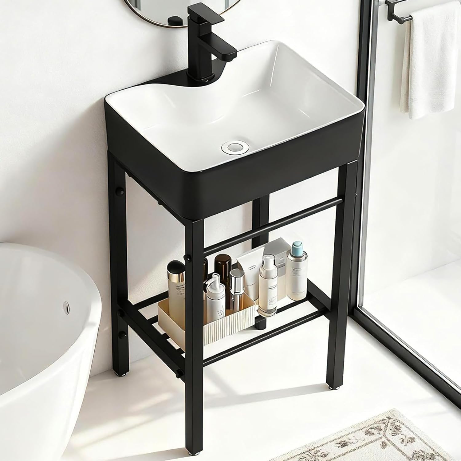 Amazon | NODIBRO 流し台 洗面台 陶器製 ガーデンシンク ホットおよび