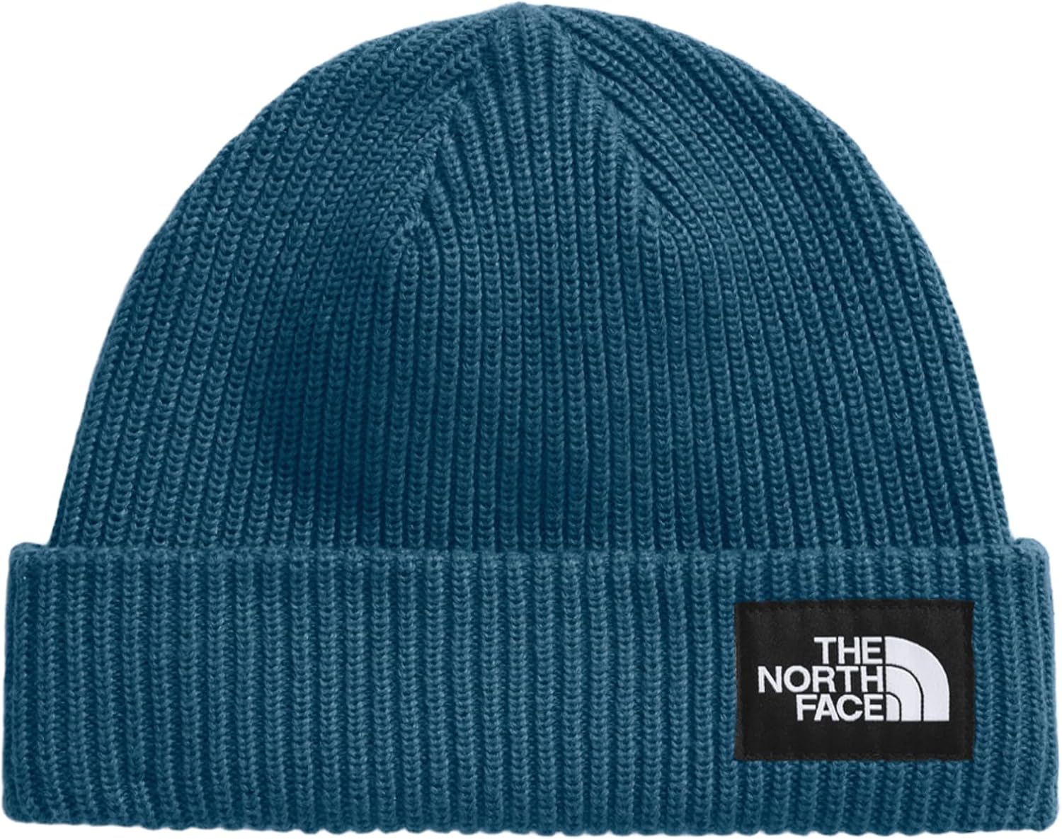The North Face Salty Dog Lined Beanie - Cuffed Winter Hat for Men & Women, Soft Moisture-Wicking Fabric, 2 Fit Options, Shady Blue, One Size