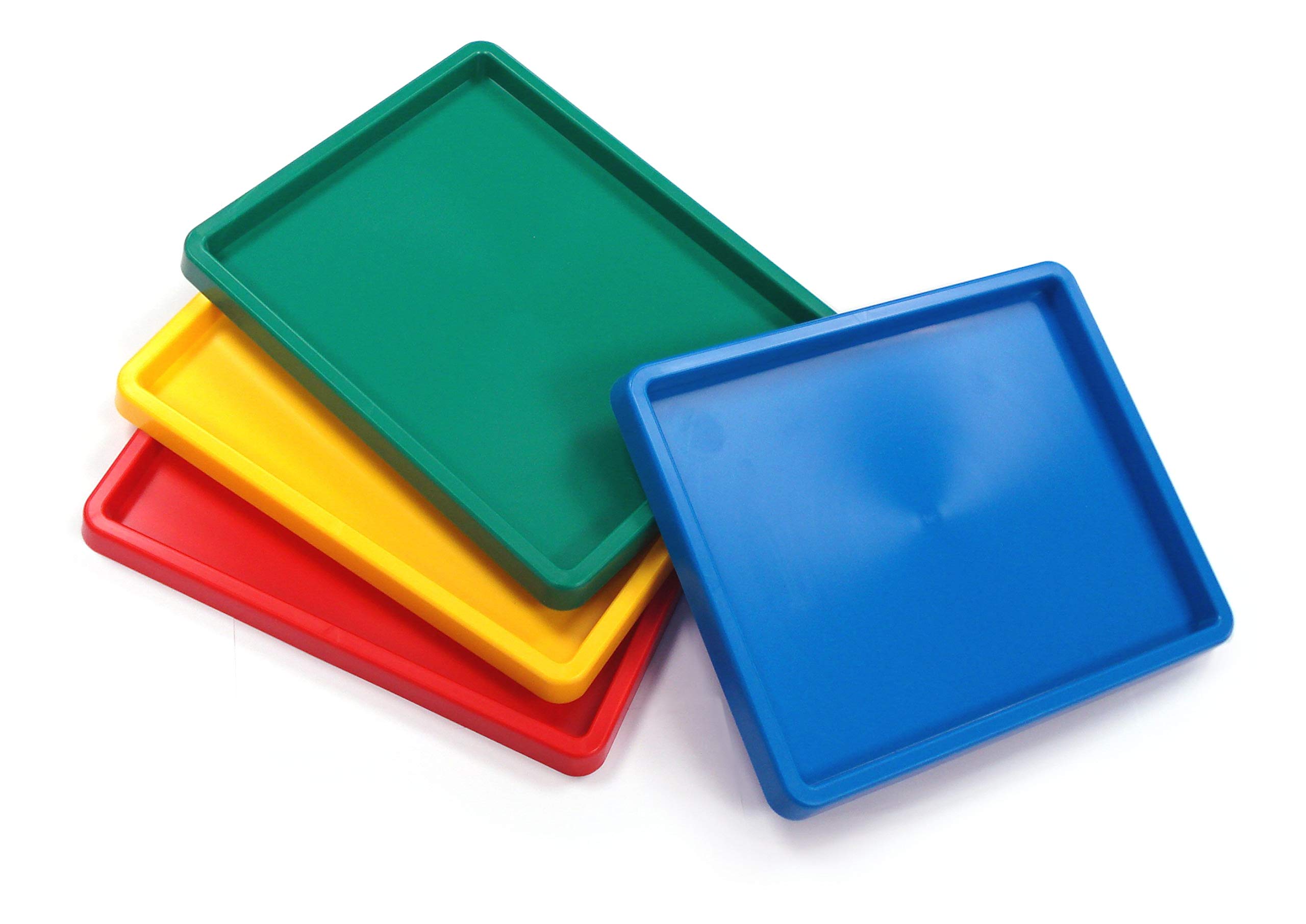 Major Brushes Paint/Inking Tray Pack of 4 Coloured Trays