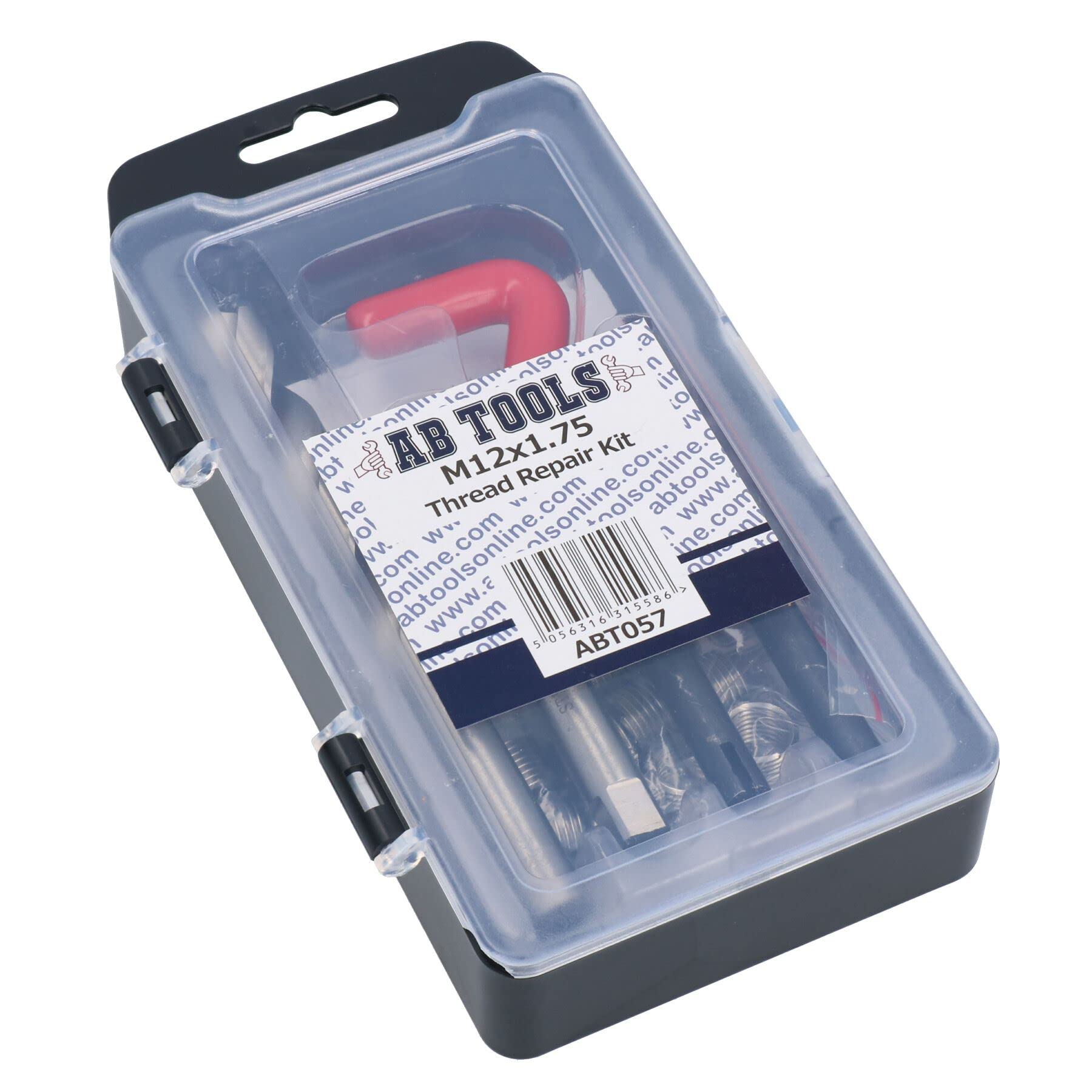 AB Tools M12 x 1,75mm Filetto di Riparazione/Kit helicoil 9pc Impostato Filettatura danneggiata un016