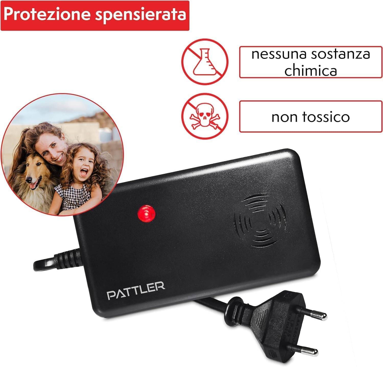 PATTLER ® Kun Repeller with Plug - 60 m², Mit Stecker 2er-Packung - Image 2