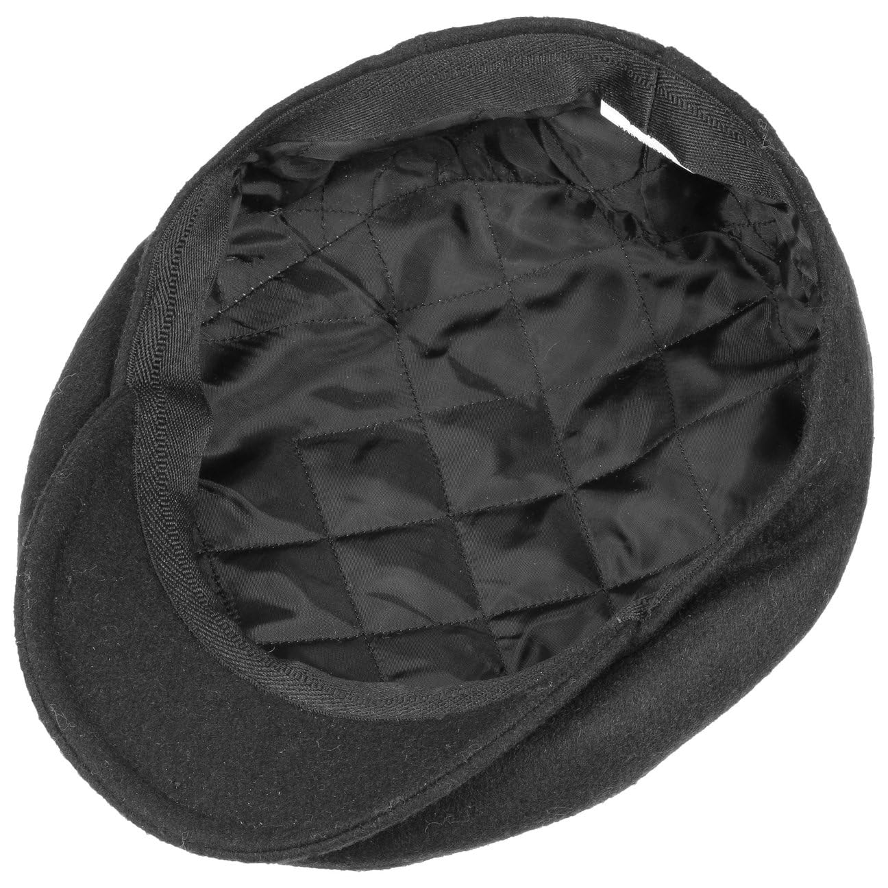 Lipodo Casquette Sport Femme/Homme - Made in Italy pour l'hiver Laine avec Visiere, Doublure, Doublure Printemps-ete Hiver