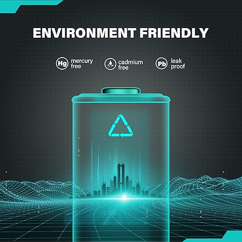 Miniatura 6 de Baterías AA con fecha fresca - Paquete industrial de 100 unidades - Batería alcalina triple A de larga duración (paquete de 100 unidades)