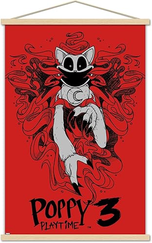 Trends International Poppy Playtime Chapter 3 - Smoke Wall Poster with Magnetic Frame