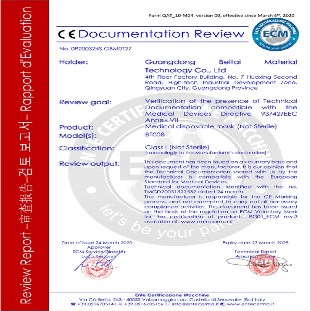 30 Mascherine FFP2 con certificazione Europea CE 5 strati PDI con comodi passanti per le orecchie alto filtraggio