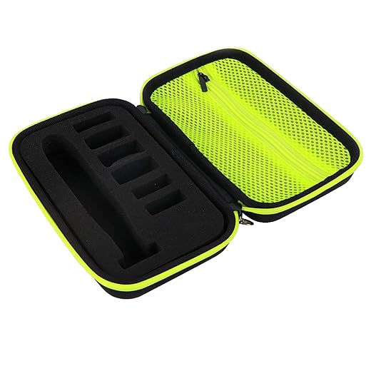 KKmoon Estojo de armazenamento para o barbeador Philips, Estojo portátil EVA para aparador elétrico Estojo de viagem Capa protetora Estojo de armazenamento para Philips One Blade QP2530 / 2520
