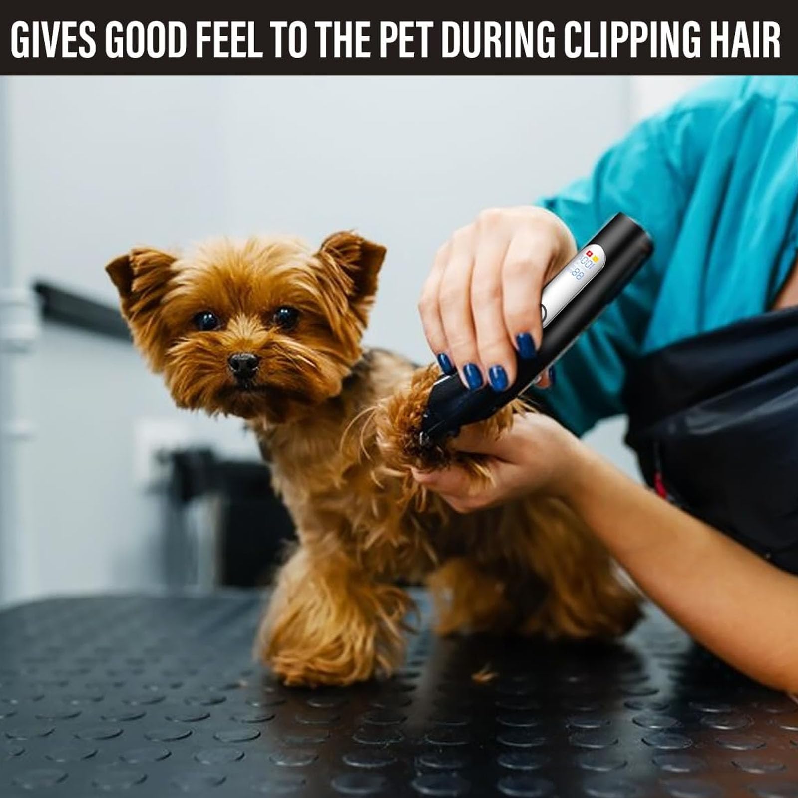 Kit De Aseo Para Cortapelos Para Perros, Recortador De Pelo Para Perros Y Gatos Recargable De Bajo Ruido Con Tijeras De Peluquería Canina, Cortapelos Inalámbrico Para Perros, Gatos Y Animales