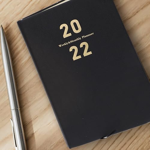 Miniatura 6 de DOITOOL 1Pc 2022 Agenda Book 2022 Daily Planner Agenda Schedule Notepad 2022 Notepad Daily Planner Book writable Calendar Ruled Notebook Journal