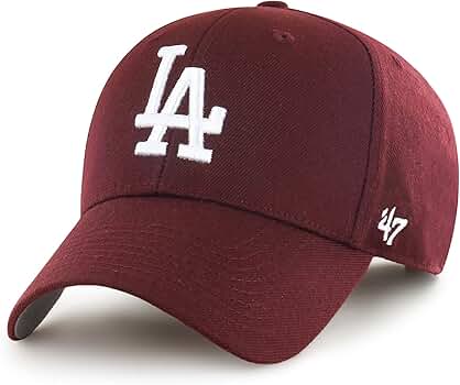 Amazon.com: '47 Los Angeles Dodgers Dark Maroon MLB Most