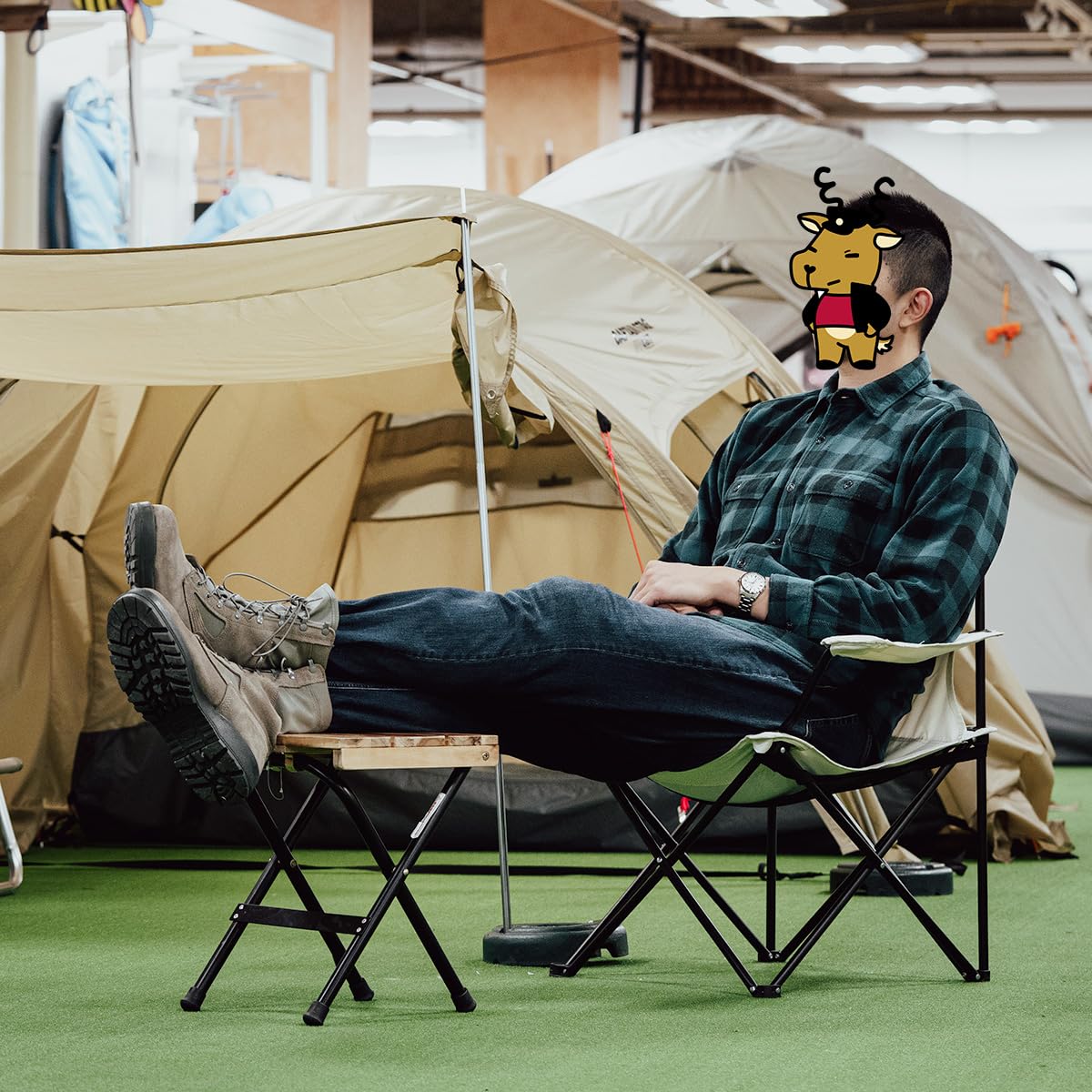 Amazon.co.jp: キャプテンスタッグ(CAPTAIN STAG) チェア スツール FD