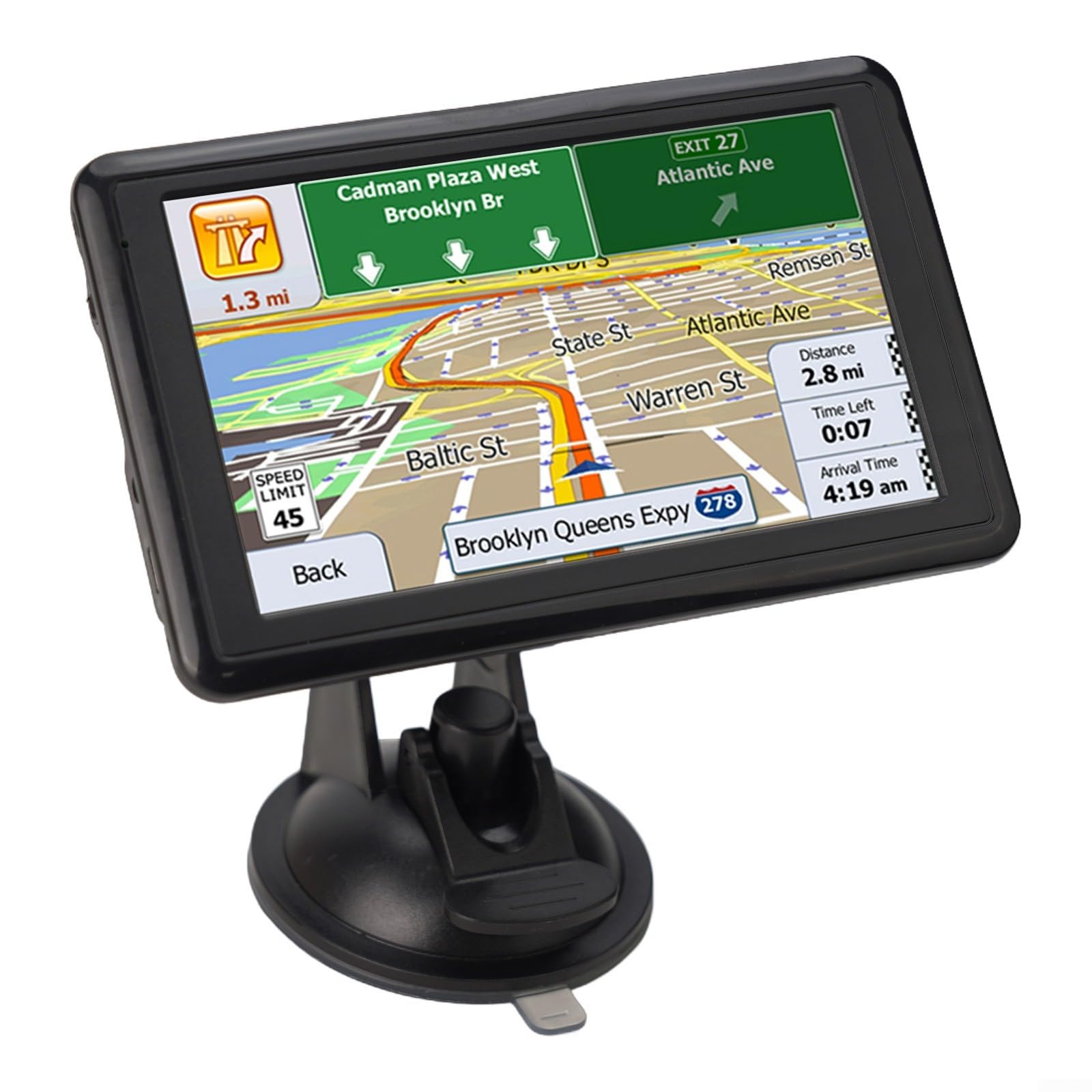 Innovadora unidad GPS portátil con una interfaz fácil de usar perfecta para las necesidades de conducción (África)
