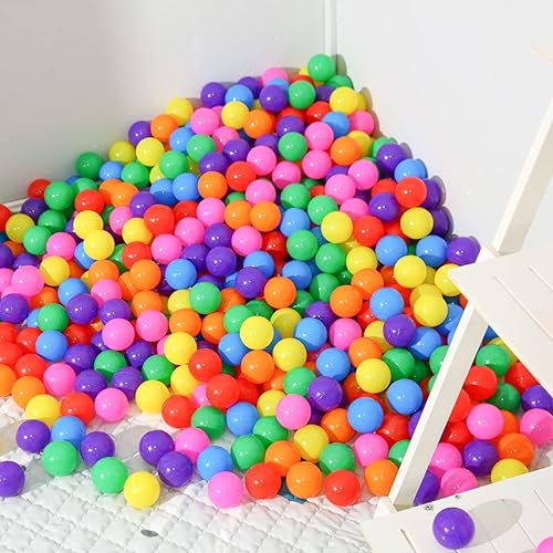 Miniatura 7 de GAMIFUN Pelotas para hoyos de bolas, sin ftalatos, sin BPA, bolas de plástico no tóxicas para niños y diversión para jugar