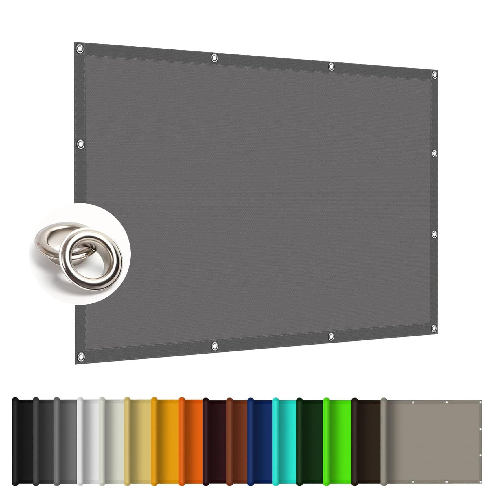 Auvent rectangulaire anti-UV 98% pour ombrager la terrasse efficacement