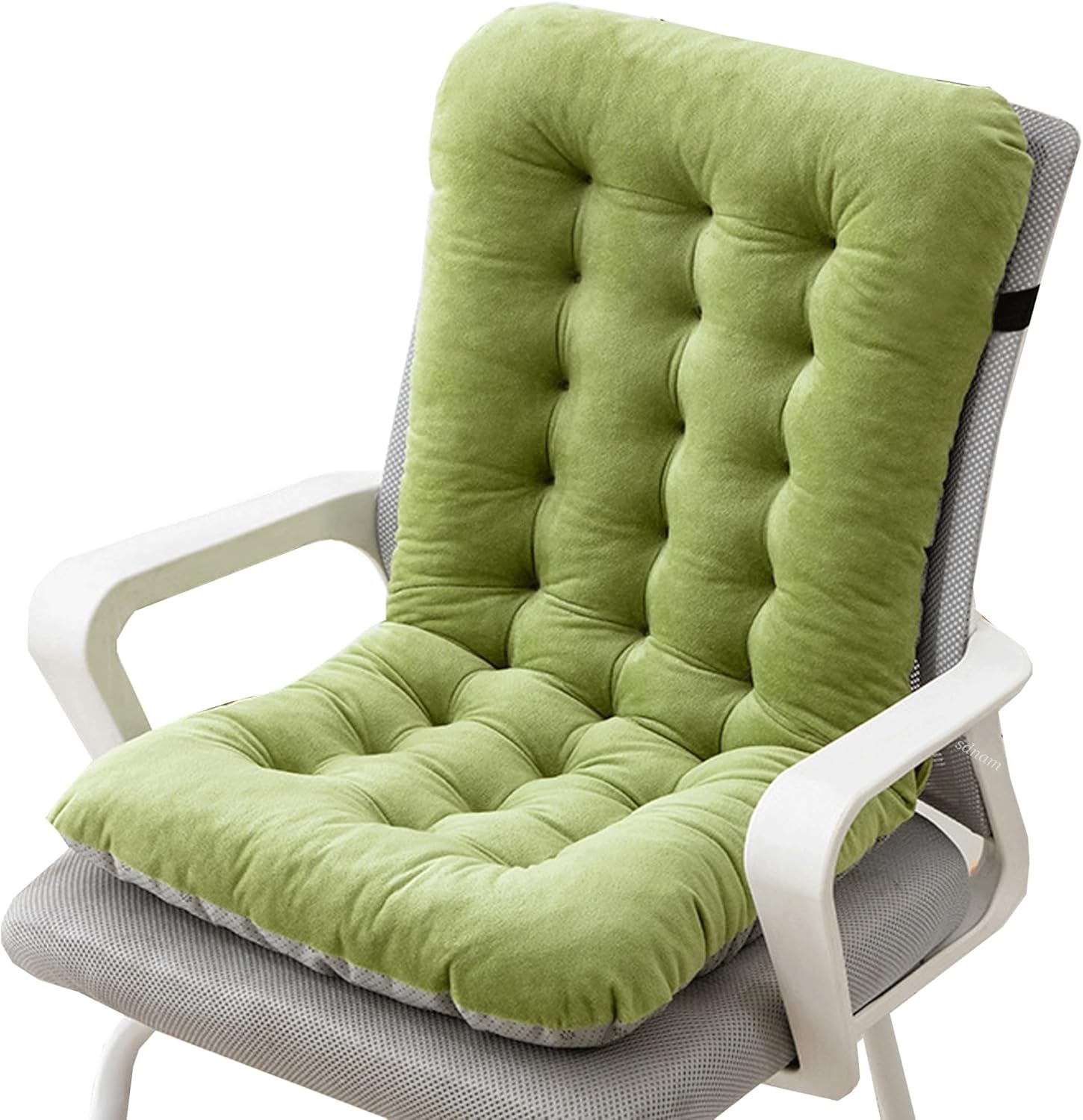 High Back Chair Seat Cushion Dining/Kitchen/Office Chair Pads with Ties Thickened Rocking Chair Cushion, Indoor/Outdoor Furniture Patio Chair Cushion(@7,45x100cm/18x39.4in)