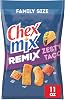 Chex Mix Remix Zesty Taco Savory Snack Mix, Snack Bag, Family Size, 11 oz