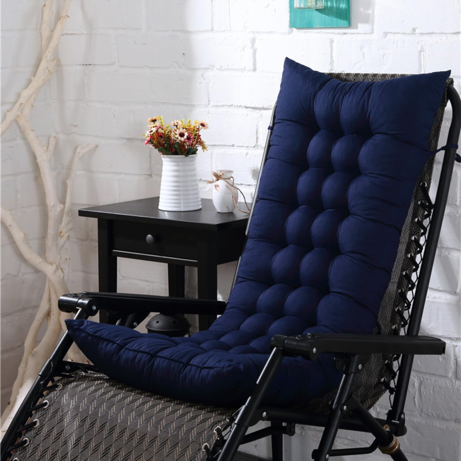 Coussin de chaise d'extérieur doux et épais pour banquette et balancelle