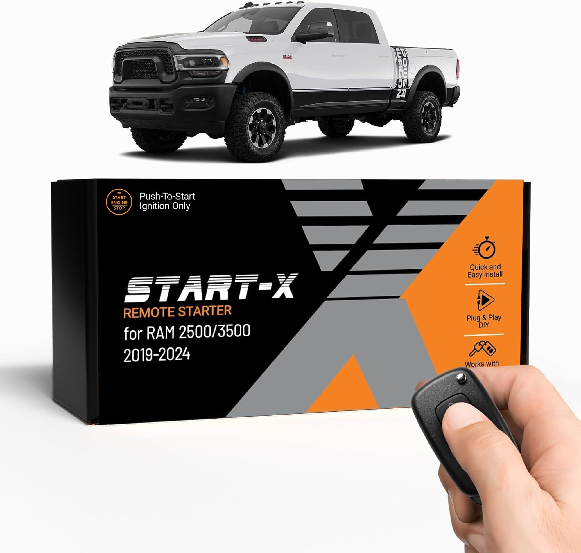 Start-X Remote Starter Kit for RAM 2500, 3500 (2019-2024) | NOT 1500