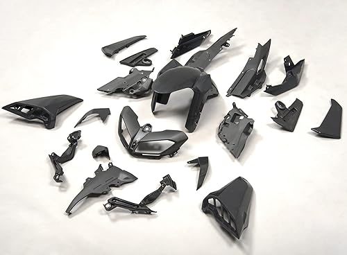 Miniatura 9 de Kit de carenado de plástico de inyección de ABS sin pintar para motocicleta compatible con MT09 2017 2018 2019 19 piezaskit completo de carrocería