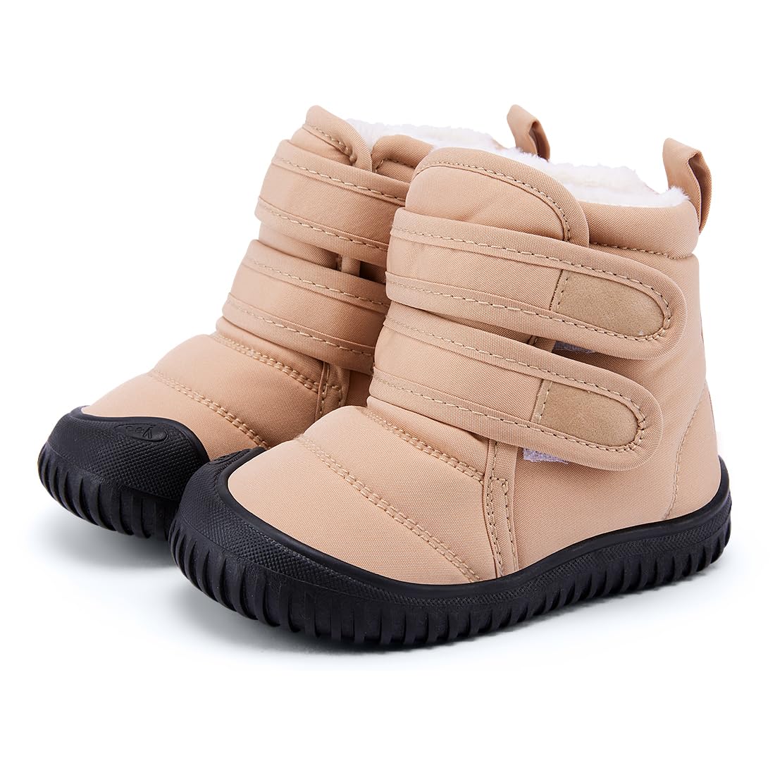 BMCiTYBM Toddler Baby Snow Boots Baby Boys Girls Winter Walking Shoes